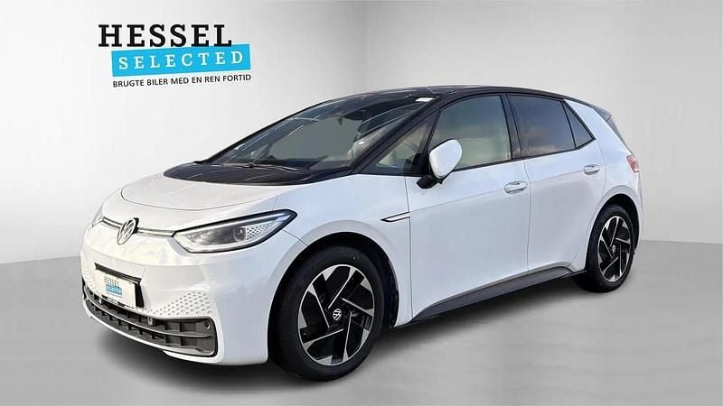 Gletscherweiß metallic Brugt 2022 VW ID.3 Hatchback | 157.900 kr. (Fair pris) - Billede 1/4