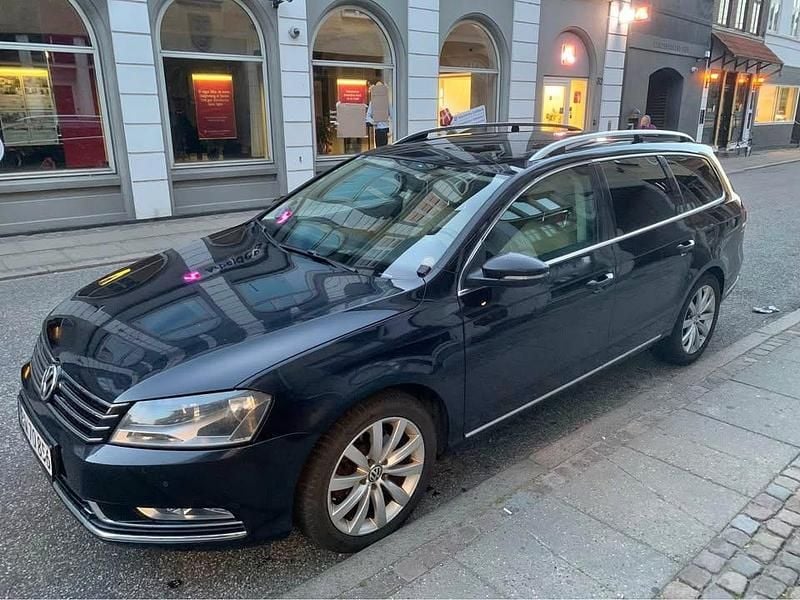 Sort Brugt 2012 VW Passat Sedan | 39.999 kr. - Billede 1/4