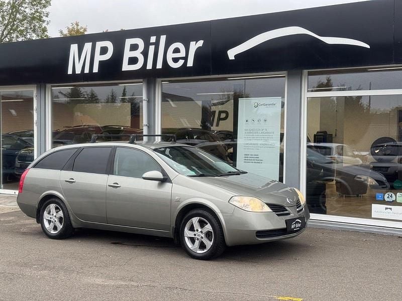 Grøn Brugt 2006 Nissan Primera Acenta Stationcar | 5.000 kr. - Billede 1/4