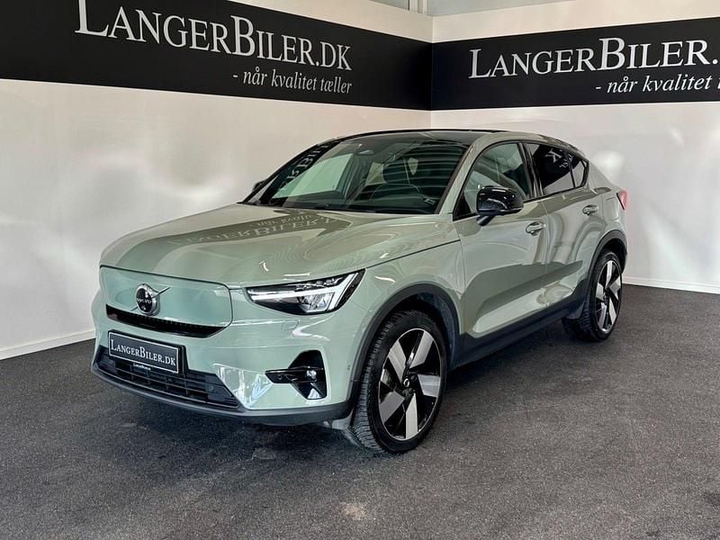 Grønmetal Brugt 2023 Volvo C40 Ultimate SUV | 279.500 kr. (God pris) - Billede 1/4