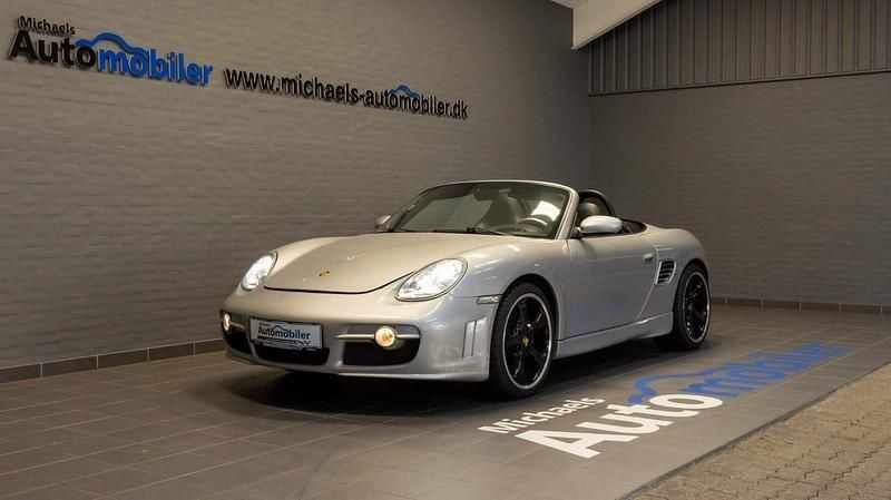Sølvmetal Brugt 2007 Porsche Boxster S Cabriolet | 389.900 kr. - Billede 1/4