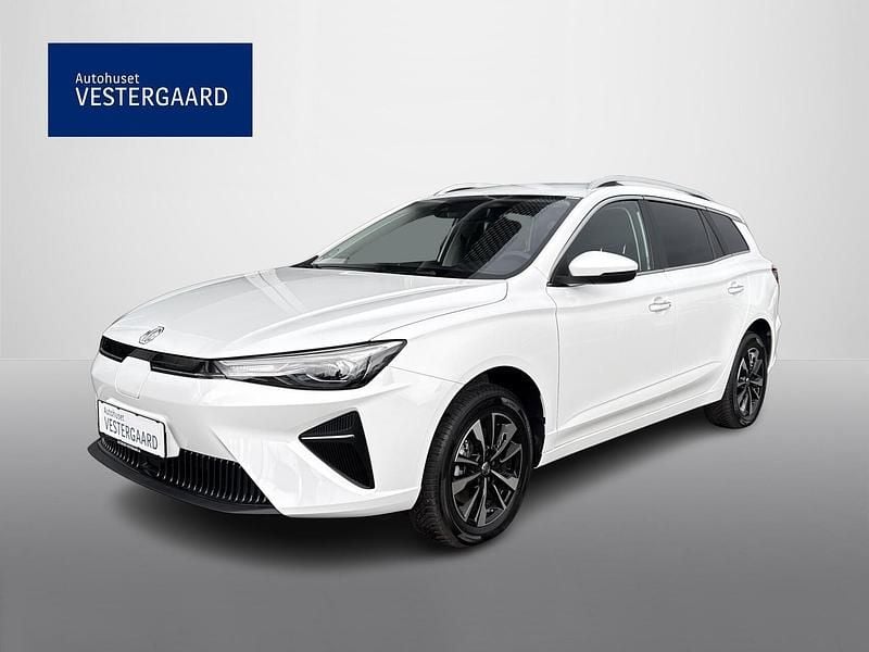 Hvid Brugt 2022 MG MG5 EV Comfort Stationcar | 139.900 kr. (God pris) - Billede 1/4
