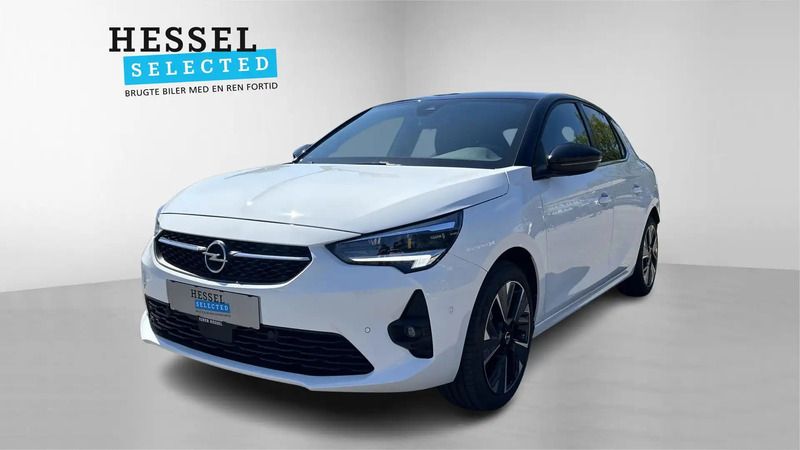 Hvid Brugt 2023 Opel Corsa-e Ultimate Hatchback | 147.900 kr. (Fair pris) - Billede 1/4