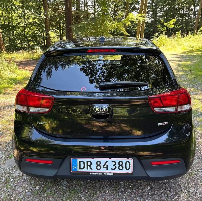 Brugt Kia Rio 99 HK (72 kW) 2018 Sort Hatchback