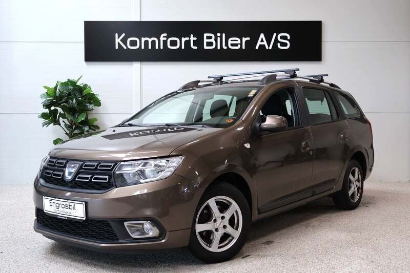 Brunmetal Brugt 2017 Dacia Logan Prestige Sedan | 39.900 kr. (Super pris) - Billede 1/4