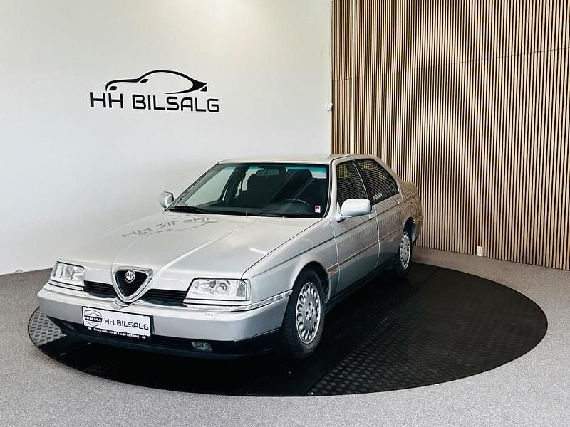 Sølvmetal Brugt 1993 Alfa Romeo 164 Sedan | 89.700 kr. - Billede 1/4