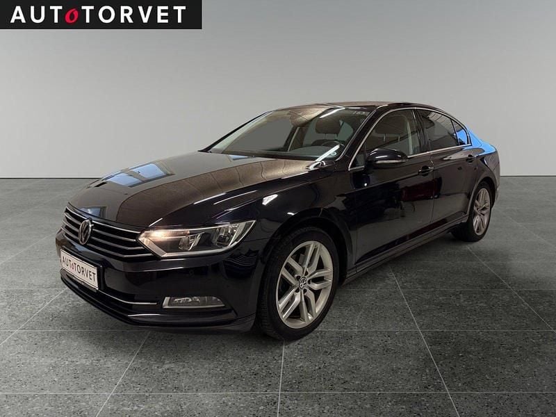 Sort Brugt 2017 VW Passat Comfortline Premium Sedan | 109.700 kr. (Fair pris) - Billede 1/4