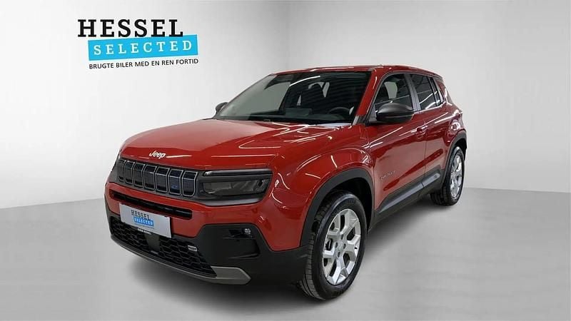 Brugt Jeep Avenger EV Longitude 114 kW (156 HK) 2023 Ruby red SUV