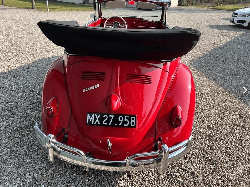 Brugt VW Beetle Cabriolet 1958 Rød Cabriolet