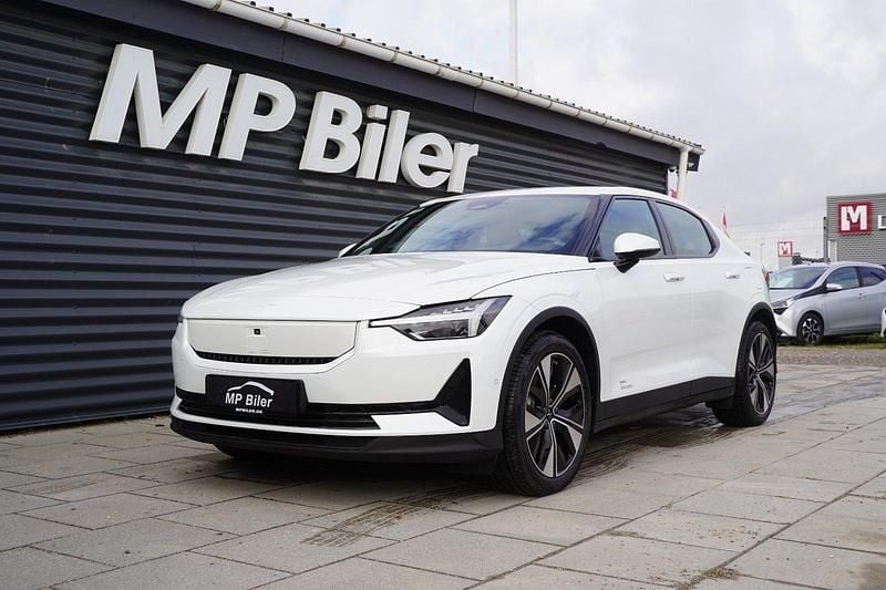 Hvidmetal Brugt 2024 Polestar 2 Sedan | 279.700 kr. (Super pris) - Billede 1/4