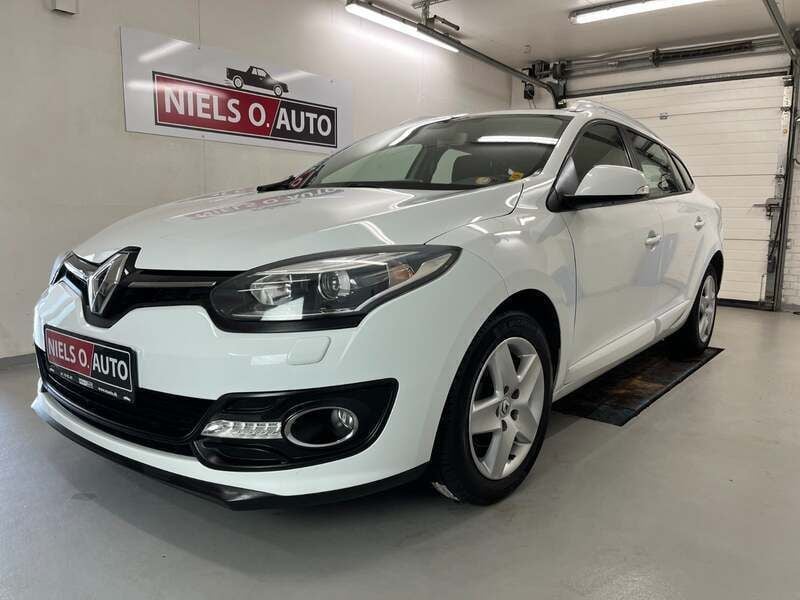 Hvid Brugt 2014 Renault Mégane III Authentique Stationcar | 64.900 kr. (Fair pris) - Billede 1/4