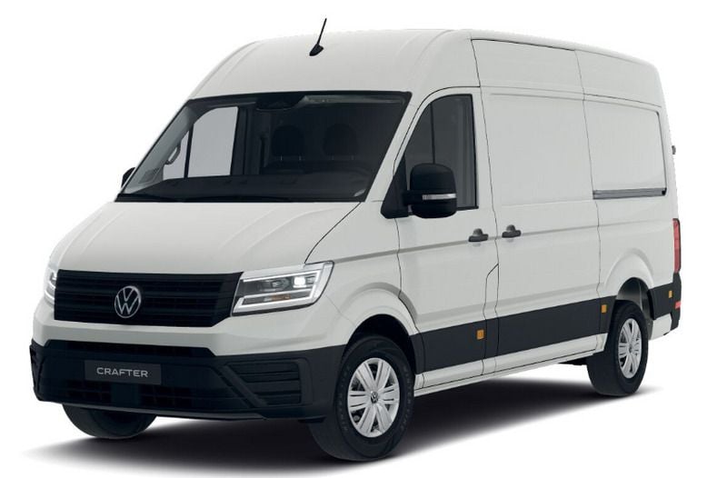 Hvid Ny 2025 VW Crafter Van | 389.900 kr. - Billede 1/4