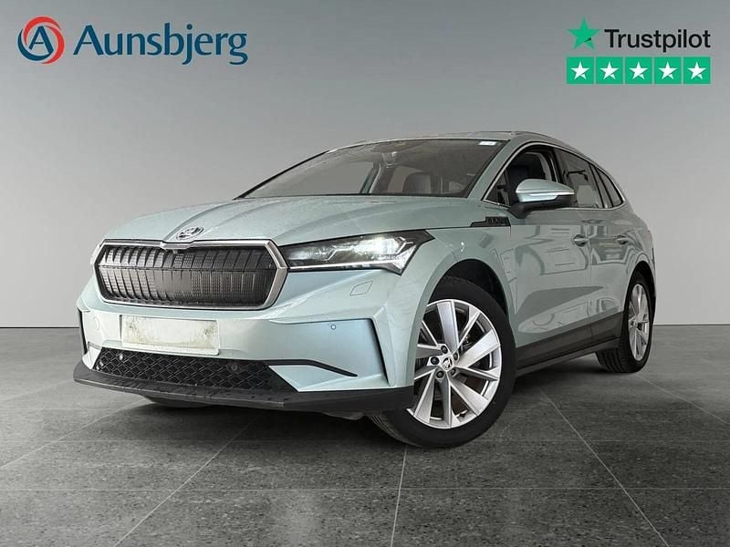 Sølv metal Brugt 2022 Skoda Enyaq iV SUV | 194.500 kr. (God pris) - Billede 1/4