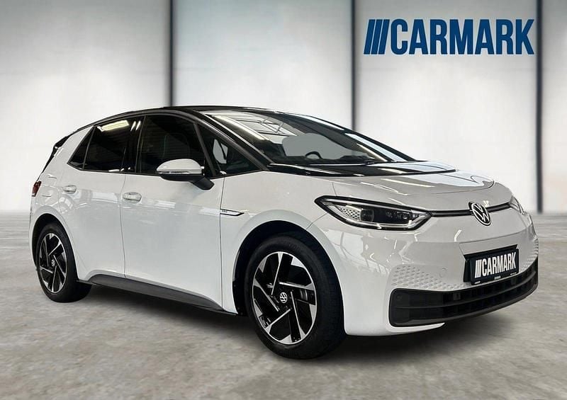 Hvid Brugt 2021 VW ID.3 Pro Performance Hatchback | 194.700 kr. (Dyr) - Billede 1/4