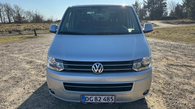 sølvgrå Brugt 2010 VW Multivan Highline MPV | 269.900 kr. - Billede 1/10