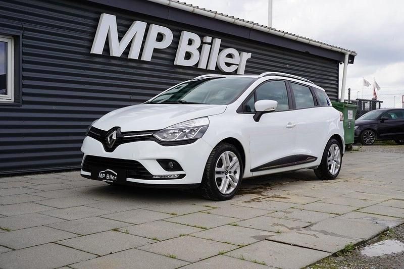 Hvid Brugt 2020 Renault Clio GrandTour Zen Stationcar | 94.900 kr. (Fair pris) - Billede 1/4