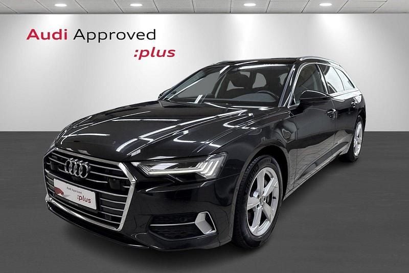 Gråmetal Brugt 2019 Audi A6 Sport Stationcar | 449.900 kr. - Billede 1/4