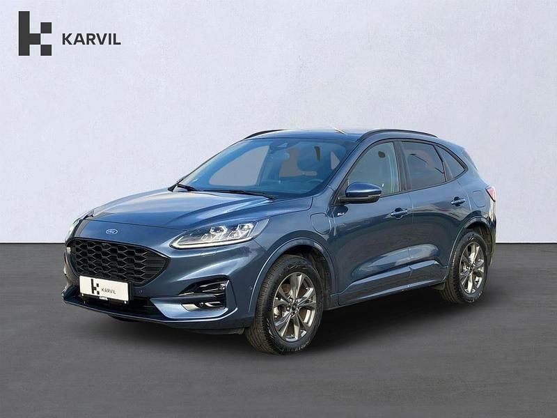 Chrome blue Brugt 2023 Ford Kuga ST-Line X SUV | 259.900 kr. - Billede 1/4