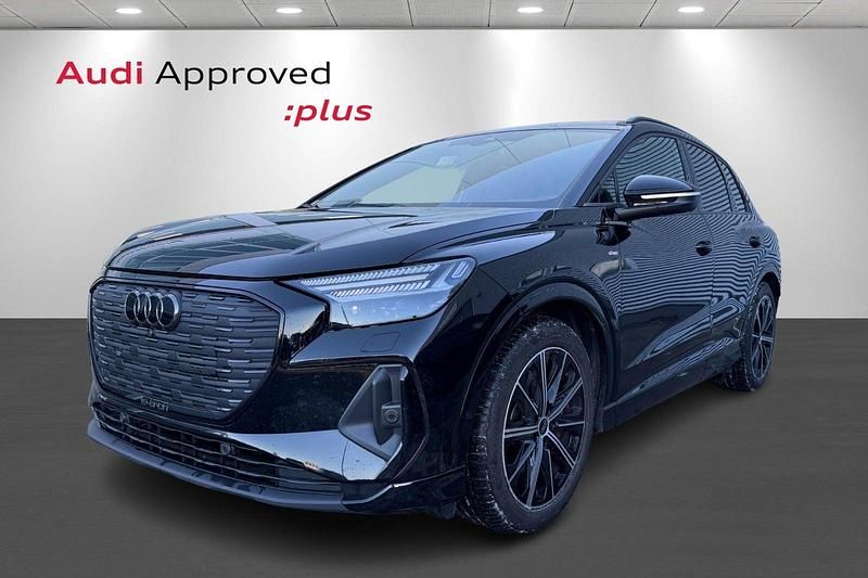 Sortmetal Brugt 2023 Audi Q4 e-tron S-Line SUV | 319.900 kr. (Fair pris) - Billede 1/4