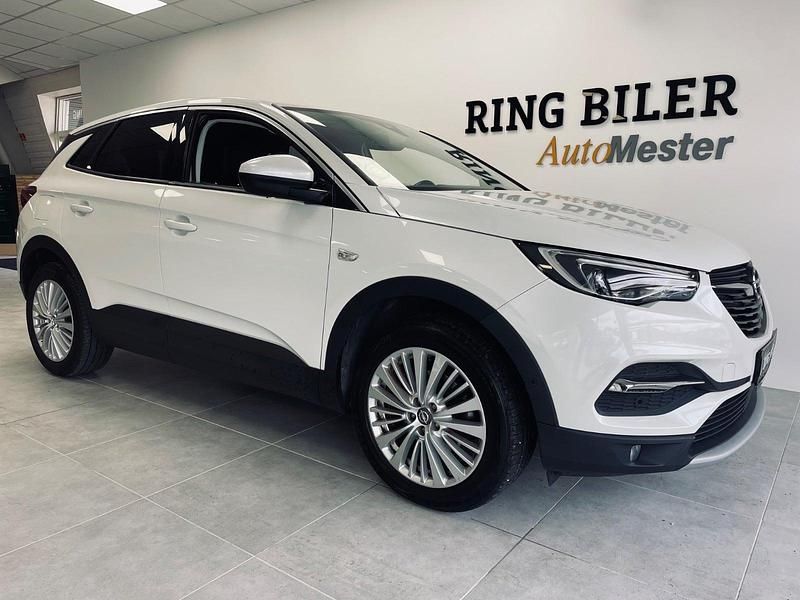 Brugt Opel Grandland X Enjoy 130 HK (95 kW) 2018 Hvidmetal SUV