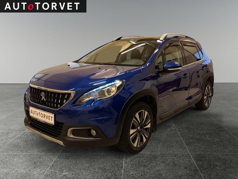 Brugt Peugeot 2008 Allure Sky 100 HK (73 kW) 2020 Blåmetal SUV