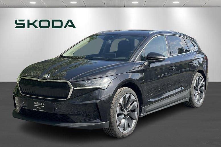 Sortmetal Brugt 2022 Skoda Enyaq iV ecoSuite SUV | 259.900 kr. (Fair pris) - Billede 1/4