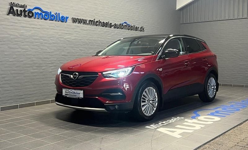 Rød Brugt 2019 Opel Grandland X Exklusiv SUV | 149.900 kr. - Billede 1/4