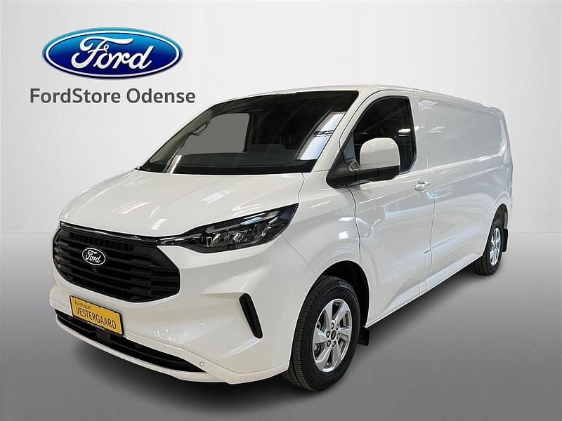Hvid Ny 2025 Ford Transit Custom Limited Van | 320.982 kr. - Billede 1/4