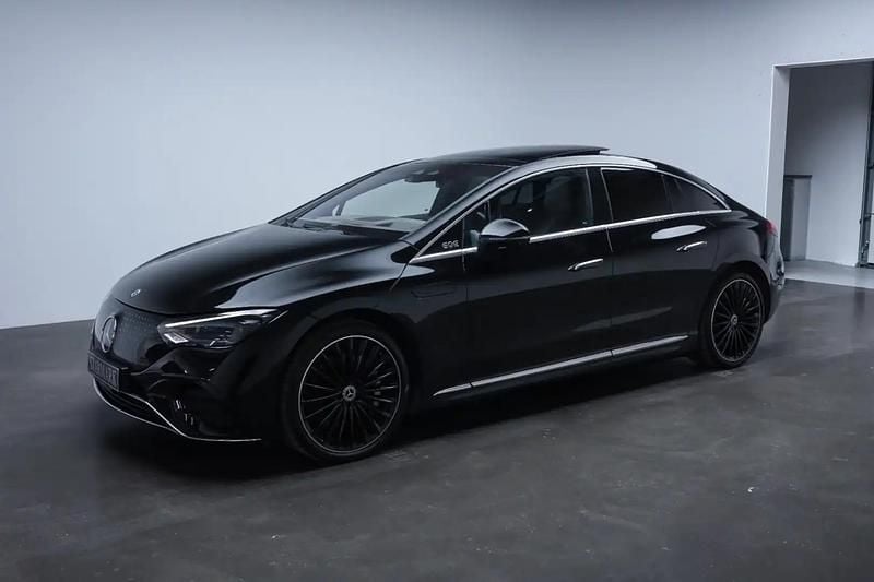 Brugt Mercedes EQE350 214 kW (292 HK) 2022 Sortmetal Sedan