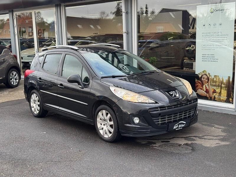 Brugt Peugeot 207 Active 92 HK (67 kW) 2010 Sortmetal Stationcar