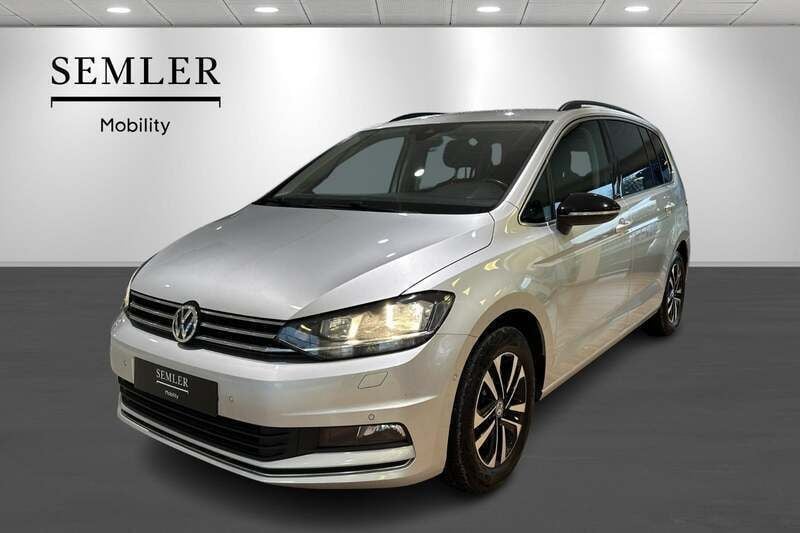 Sølvmetal Brugt 2019 VW Touran IQ Drive MPV | 209.900 kr. (Fair pris) - Billede 1/4