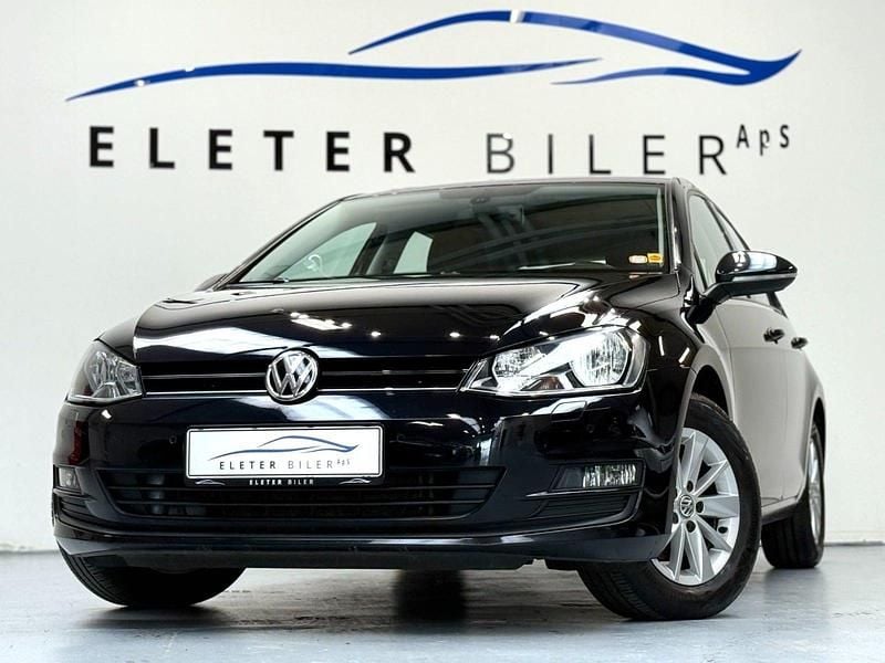 Sort Brugt 2014 VW Golf VII Comfortline Hatchback | 89.900 kr. (God pris) - Billede 1/4