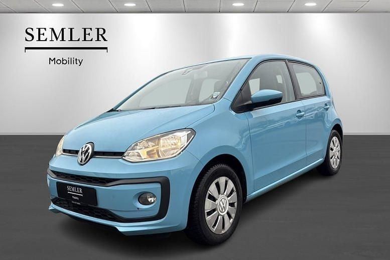 Lysblå Brugt 2018 VW up! move up! Hatchback | 89.900 kr. (Fair pris) - Billede 1/4