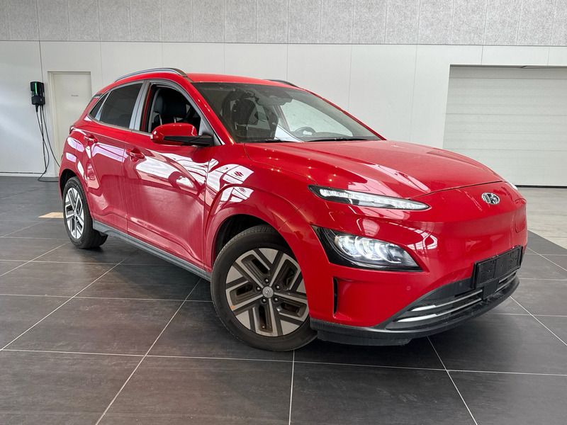 Rød Brugt 2021 Hyundai Kona Essential SUV | 139.500 kr. (Fair pris) - Billede 1/4