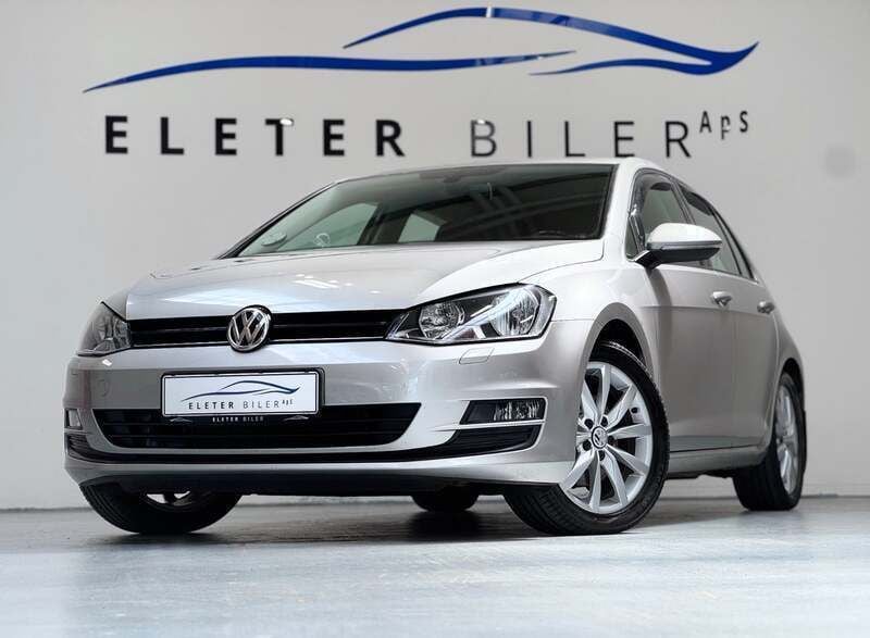 Sølvmetal Brugt 2014 VW Golf VII Edition Hatchback | 104.900 kr. (Fair pris) - Billede 1/4