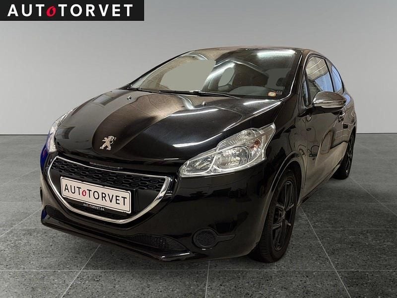 Sort Brugt 2013 Peugeot 208 Active Hatchback | 34.900 kr. (God pris) - Billede 1/4