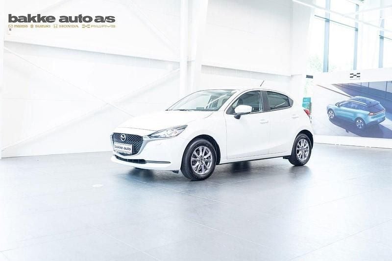 Hvidmetal Brugt 2023 Mazda 2 Sky Hatchback | 174.900 kr. (Fair pris) - Billede 1/4