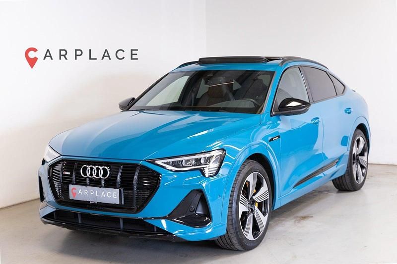 Brugt Audi e-tron S-Line 300 kW (408 HK) 2021 Blåmetal SUV