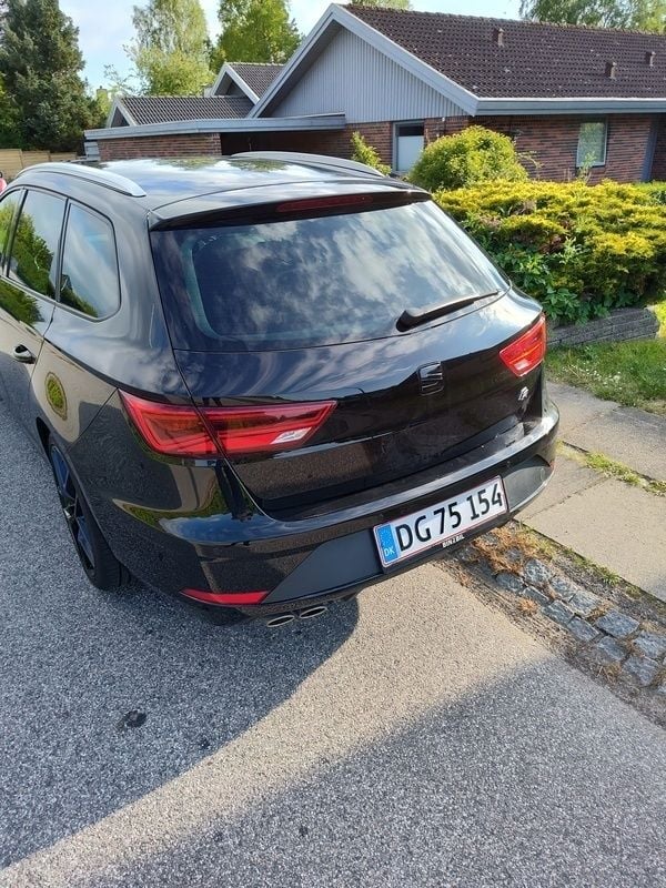 Sort Brugt 2019 Seat Leon FR Stationcar | 159.999 kr. (Fair pris) - Billede 1/15