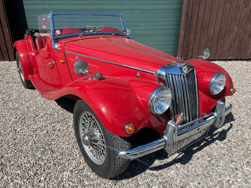 Rød Brugt 1954 MG TF Cabriolet | 169.800 kr. - Billede 1/4