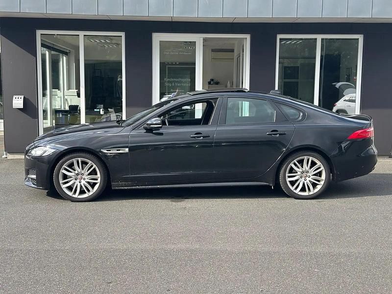 Brugt Jaguar XF R-Sport 300 HK (220 kW) 2016 Sortmetal Sedan