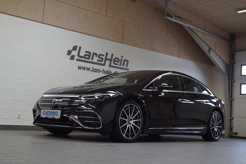 Sortmetal Brugt 2021 Mercedes EQS450+ AMG line Hatchback | 669.800 kr. (Super pris) - Billede 1/4