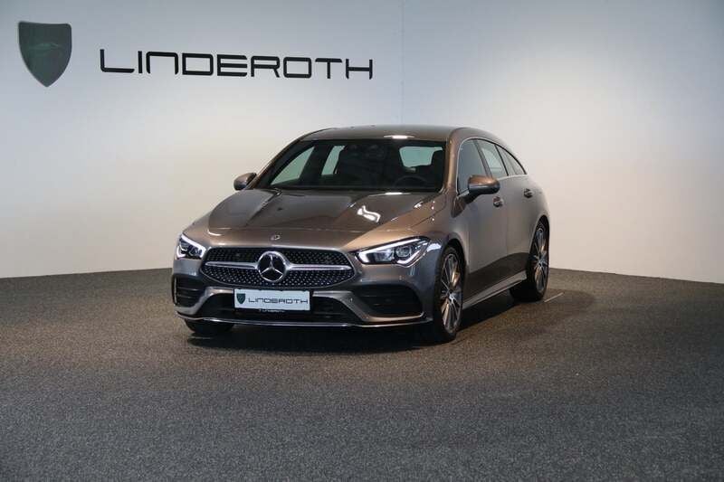 Gråmetal Brugt 2020 Mercedes CLA250 Shooting Brake AMG line Stationcar | 335.000 kr. - Billede 1/4