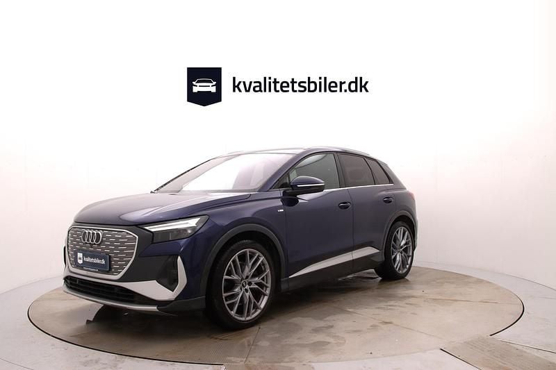 Blåmetal Brugt 2023 Audi Q4 e-tron SUV | 279.900 kr. (Fair pris) - Billede 1/4