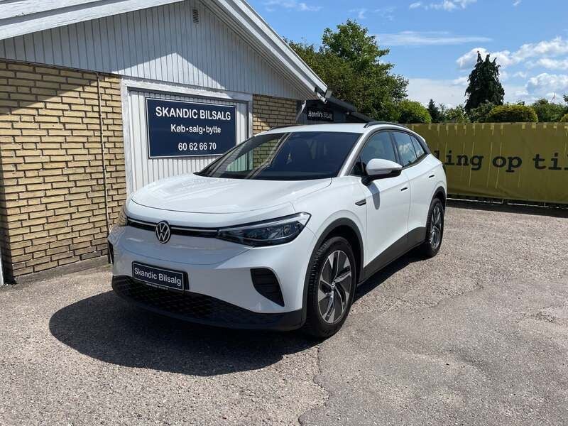 Hvid Brugt 2022 VW ID.4 Pro Performance SUV | 239.900 kr. (Super pris) - Billede 1/4