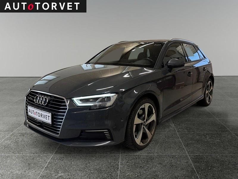 Gråmetal Brugt 2017 Audi A3 Sportback e-tron S-Line Sedan | 129.700 kr. (Fair pris) - Billede 1/4