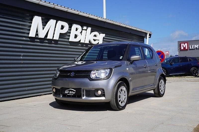 Sølvmetal Brugt 2019 Suzuki Ignis Club Hatchback | 99.900 kr. (Fair pris) - Billede 1/4