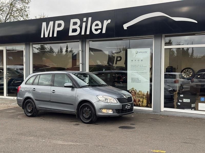Sølvmetal Brugt 2012 Skoda Fabia Active Hatchback | 24.900 kr. (Super pris) - Billede 1/4