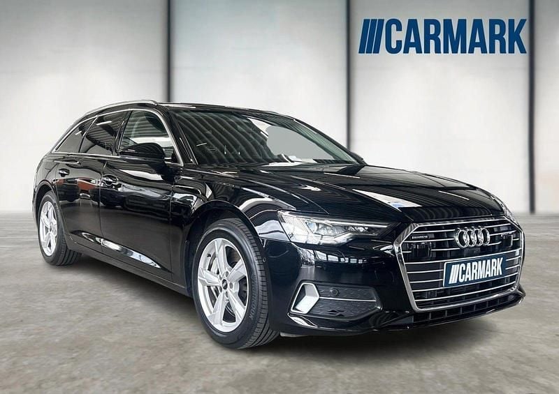 Sort Brugt 2021 Audi A6 Sport Stationcar | 369.900 kr. (God pris) - Billede 1/4