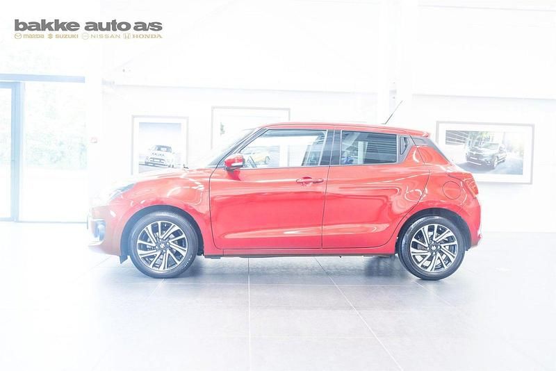 Brugt Suzuki Swift Exclusive 83 HK (61 kW) 2024 Rød Hatchback